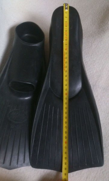 Labe pt. inot (scufundari, snorkeling), nefolosite, masura 32-34 (unisex)